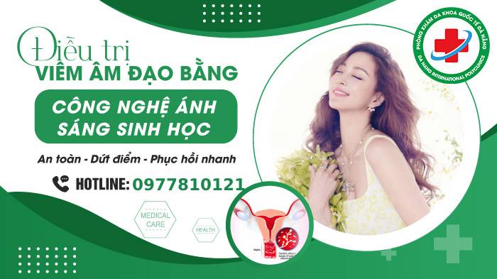 Điều trị viêm âm đạo bằng công nghệ ánh sáng sinh học (1)