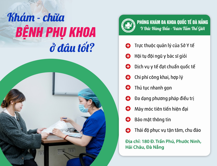 Khám phụ khoa ở đâu Đà Nẵng tốt