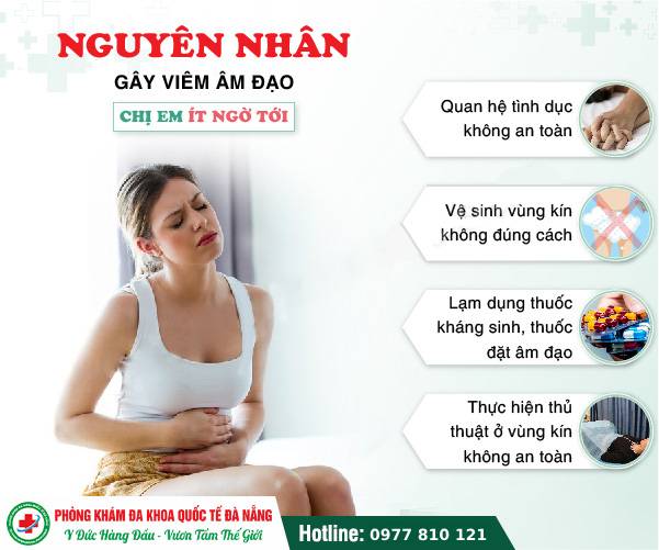 Nguyên nhân gây viêm âm đạo