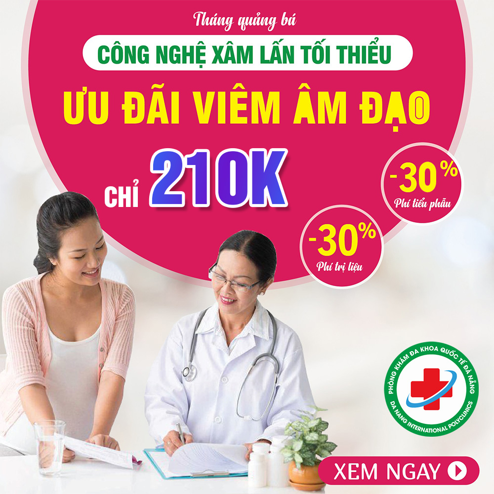 Ưu đãi điều trị viêm âm đạo